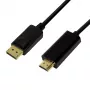 LogiLink CV0127 vaizdo kabelio adapteris 2 m DisplayPort į HDMI A tipo