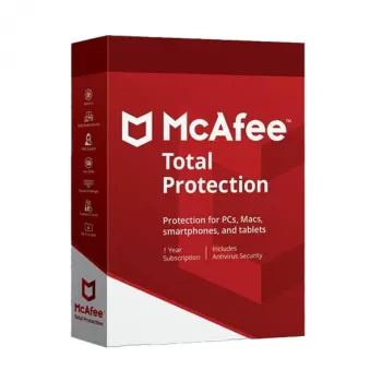 McAfee Total Protection – 1 įrenginys / 1 metai, Pasaulinė versija