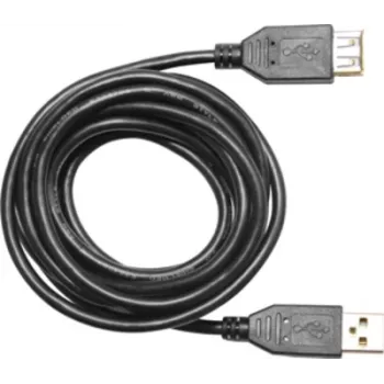 USB laidas Eltako 30000020 USB-A moteriškas į USB-A vyrišką, 2 m, juodas
