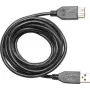 USB laidas Eltako 30000020 USB-A moteriškas į USB-A vyrišką, 2 m, juodas