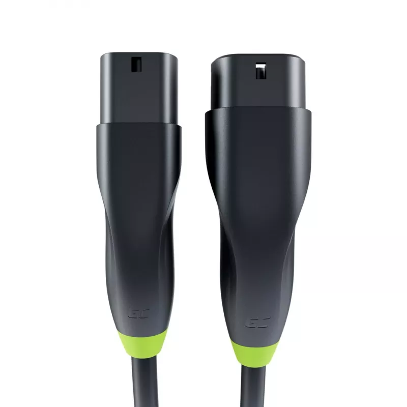 Įkrovimo laidas Green Cell EVKABGC03 — Type 2, 5 m, 11 kW, elektromobiliams