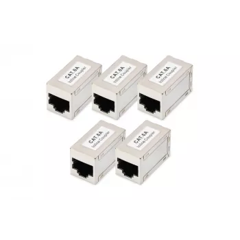 Digitus CAT 6A modulinė jungtis ekranuota 5 vnt. RJ-45 auksuoti kontaktai