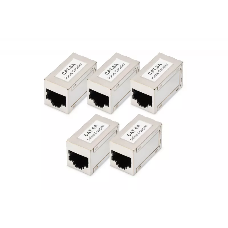 Digitus CAT 6A modulinė jungtis ekranuota 5 vnt. RJ-45 auksuoti kontaktai
