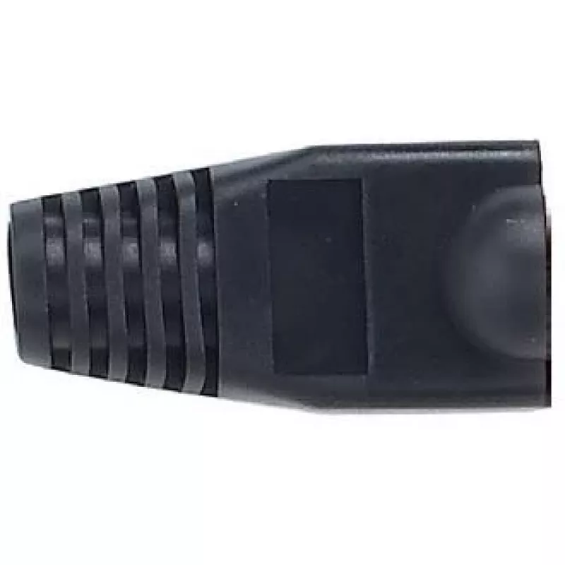 Equip kabelio gaubtas, juodas, RJ-45, 28 mm, 105 g, 100 vnt.