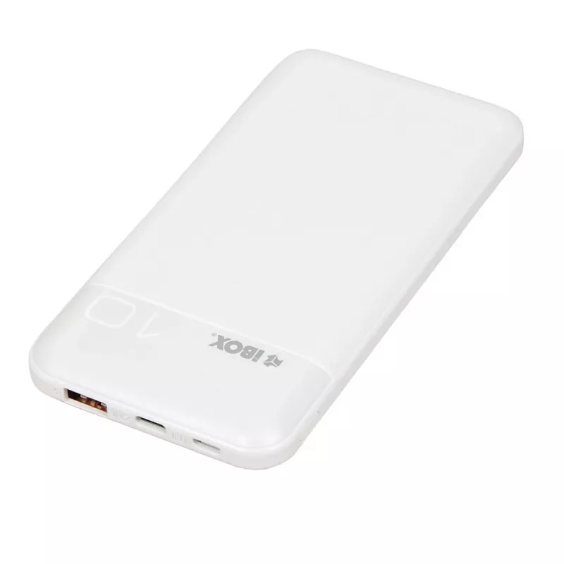 Nešiojamas powerbank IBOX IPB10 10000 mAh, Li-Ion, Quick Charge 3.0, USB‑C ir USB‑A išėjimai, 20W PD