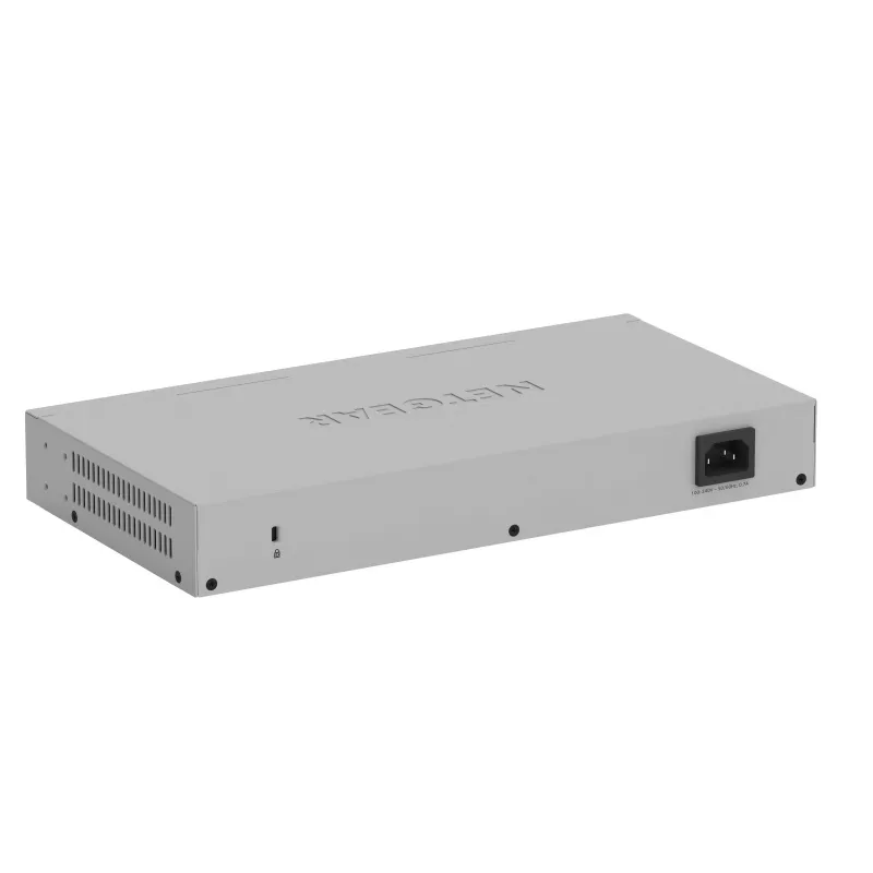 NETGEAR GS516-300EUS tinklo jungiklis, nevaldomas, Gigabit Ethernet (10/100/1000), pilka