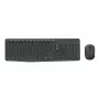 Logitech MK235 Patvarus belaidis klaviatūros ir pelės rinkinys pilka spalva