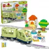 Traukinuko rinkinys LEGO DUPLO Interaktyvus nuotykių geležinkelis 10427, 57 dalių, 2 minifigūrėlės, nuo 2 metų