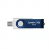 USB atmintukas Patriot Memory 64GB Dual USB A+C PS64GX550AAD baltas mėlynas