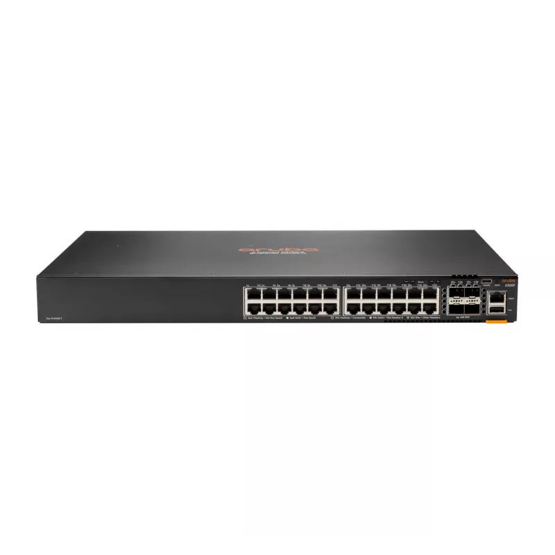 HPE Aruba Networking CX 6200F 24G 4SFP+ jungiklis - valdomas