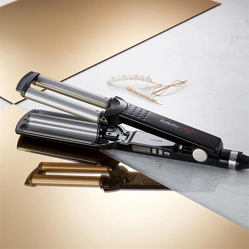 BaByliss BAB2369TTE triguba plaukų banguotuvė