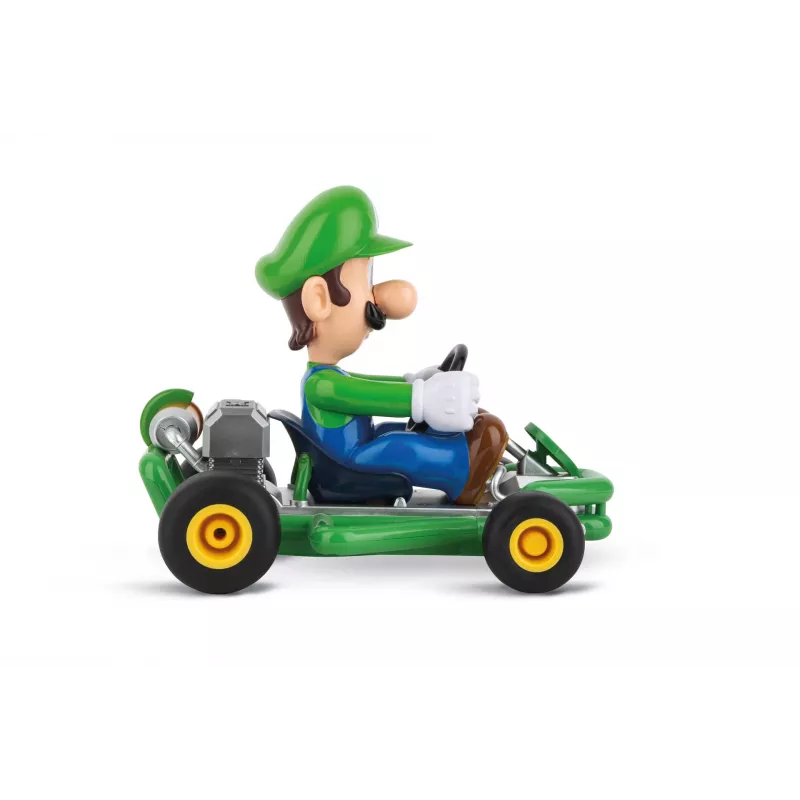 Carrera RC Action 2,4GHz Mario Kart™ Pipe Kart Luigi – Radijo bangomis valdomas automobilis