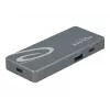 Kortų skaitytuvas DeLOCK USB Type-C CFast SD + USB šakotuvas