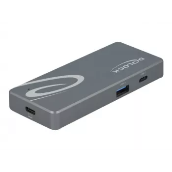 Kortų skaitytuvas DeLOCK USB Type-C CFast SD + USB šakotuvas