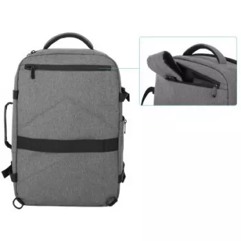 Kuprinė Manhattan Rome Notebook Travel 17,3 colio dvi rankovės 40L šviesiai pilka