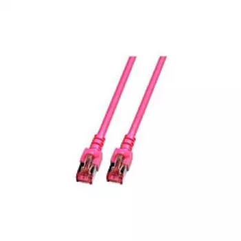EFB-Elektronik RJ45 Patch Laidas Cat.6 S/FTP LSZH raudonas 1m