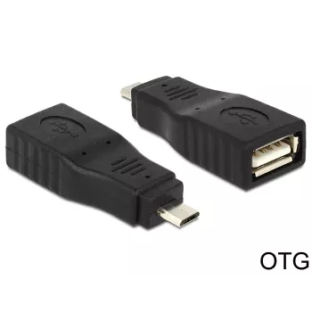 Adapteris Micro USB 2.0-B į USB 2.0-A DeLOCK 65549