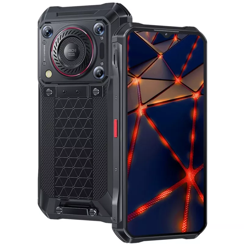 Oukitel WP33 Pro 5G išmanusis telefonas, 8 GB RAM/256 GB, DS, 22000 mAh, pilka
