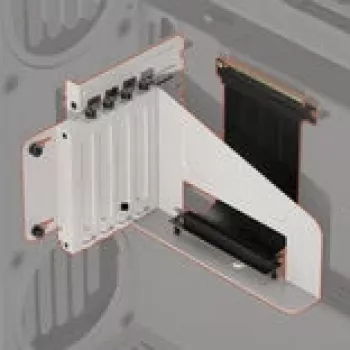 HAVN HS 420 Vertikalus GPU Laikiklis - Baltas