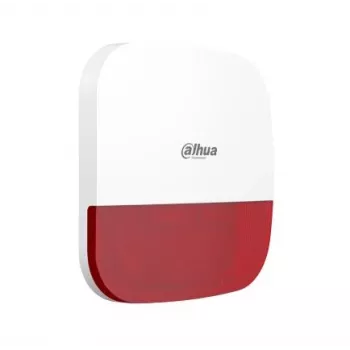 Lauko belaidė sirenėlė DAHUA ARA13-W2-868-RED, 868 MHz, raudonas korpusas