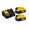 DeWALT DCS570P2-QW nešiojamasis diskinis pjūklas 18,4 cm sidabrinis, geltonas 5500 aps./min.