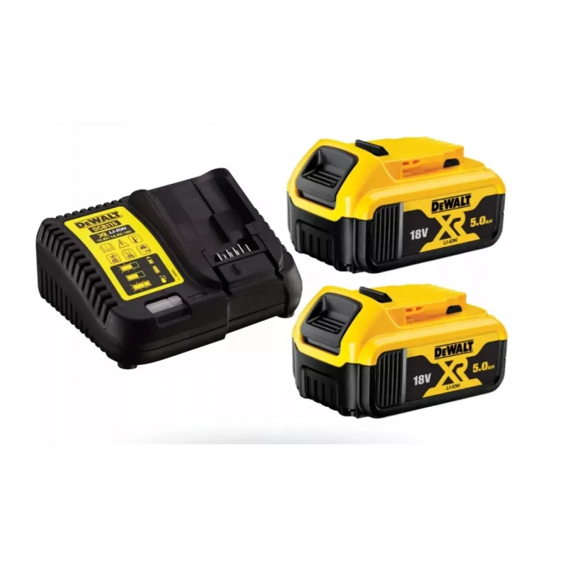 DeWALT DCS570P2-QW nešiojamasis diskinis pjūklas 18,4 cm sidabrinis, geltonas 5500 aps./min.
