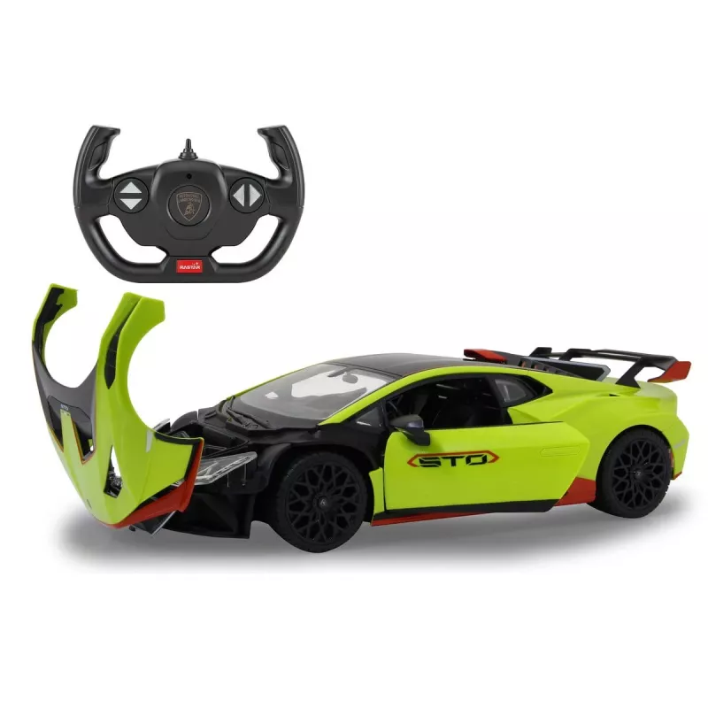 Sportinis automobilis Jamara Lamborghini Huracán STO su elektriniu varikliu 1:14