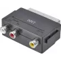 SpeaKa Professional RCA / SCART adapteris [3x RCA lizdas - 1x SCART kištukas] juodas (SP-7869904)