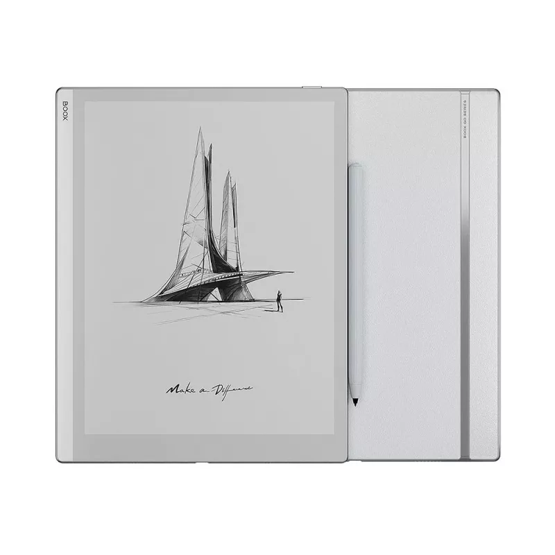 Planšetinis kompiuteris Onyx BOOX GO 10.3 – 10,3 colio E-Ink planšetė, 2480×1860, 4 GB RAM, 64 GB atminties, Android 12, rašiklis, Wi‑Fi 5, Bluetooth 5.0, balta