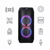 Nešiojamas garsiakalbis MANTA ATTIS SPK0802 120W, Bluetooth, laidinis įėjimas, įkraunamas, FM, LED lemputės