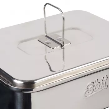 Stalvės puodas ESBIT PT1200ST nerūdijančio plieno 1,2 L, 554 g, sidabrinis