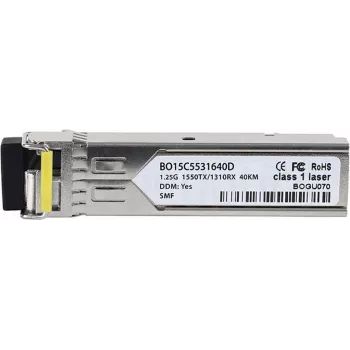 SFP siųstuvas-imtuvas BlueOptics BO15C5531640D 1000BASE-BX-D vienmodis pluoštas 40 km