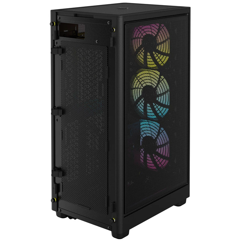 Corsair RGB AIRFLOW PC korpusas 2000D juodas Mini-ITX maitinimo šaltinis neįtrauktas SFX