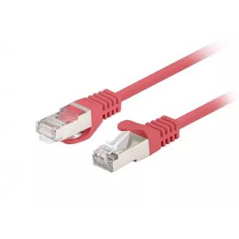 Patchcord tinklo kabelis LANBERG PCF6-20CC-0100-R RJ45 Cat.6 1 m raudonas