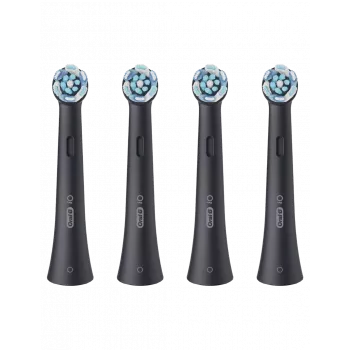 Oral-B iO papildomi šepetėlio antgaliai UltimateClean juodi 4 vnt.