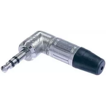 3,5 mm kištukas stačiu kampu Neutrik NTP3RC-CON – metalinis korpusas, stereo TRS