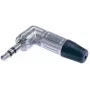 3,5 mm kištukas stačiu kampu Neutrik NTP3RC-CON – metalinis korpusas, stereo TRS