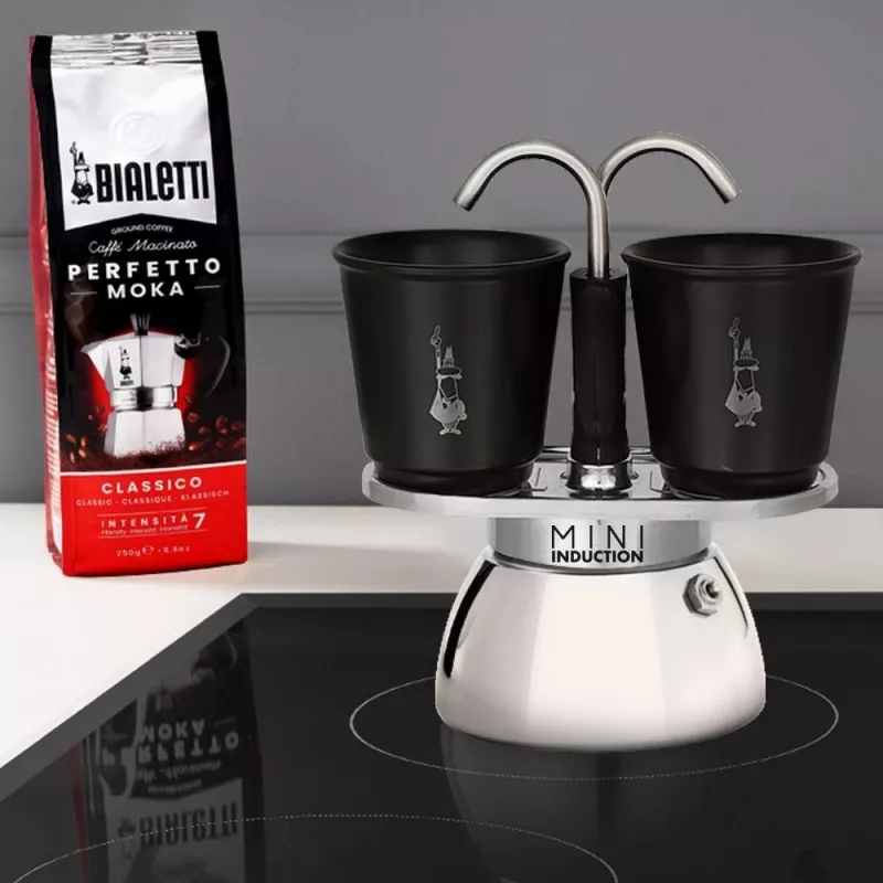 Moka puodas Bialetti 0007310 sidabrinis aliuminis plienas