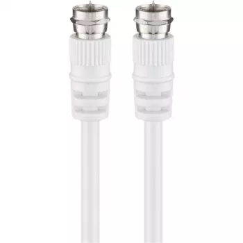 Wentronic Goobay SAT jungiamasis laidas, baltas, 1,5 m - F kištukas - F kištukas (11721)