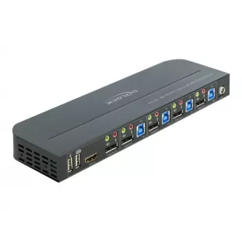 KVM jungiklis DeLOCK 11484 juodas