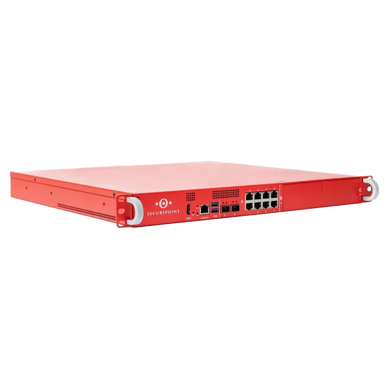 Securepoint RC400RR G6 aparatinė ugniasienė 1U 49 Gbit/s