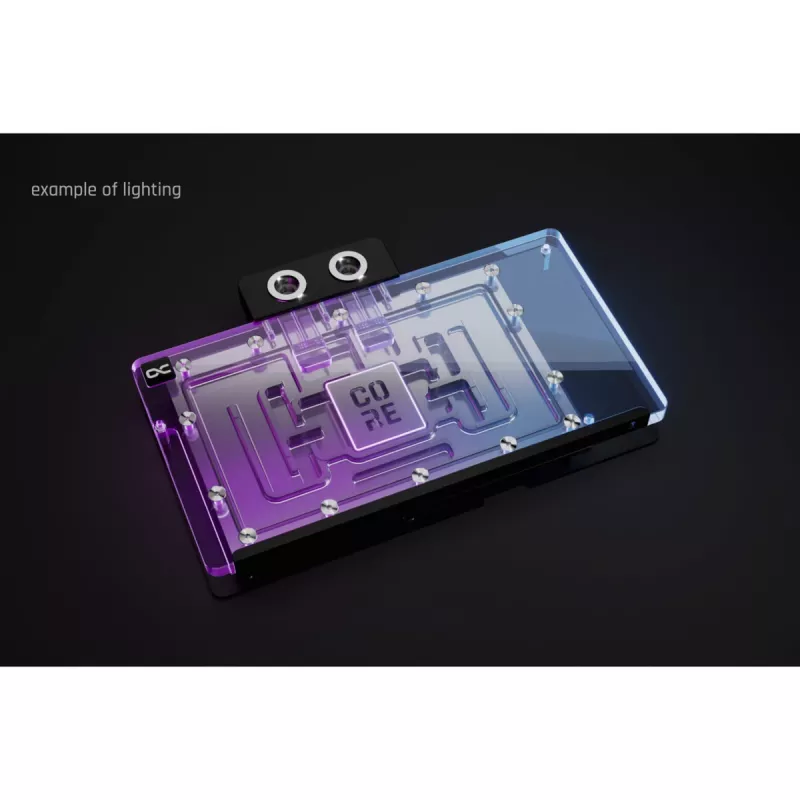 Vaizdo plokštė Alphacool Core GeForce RTX 5090 Gaming+ 10293 Skaidri sidabrinė