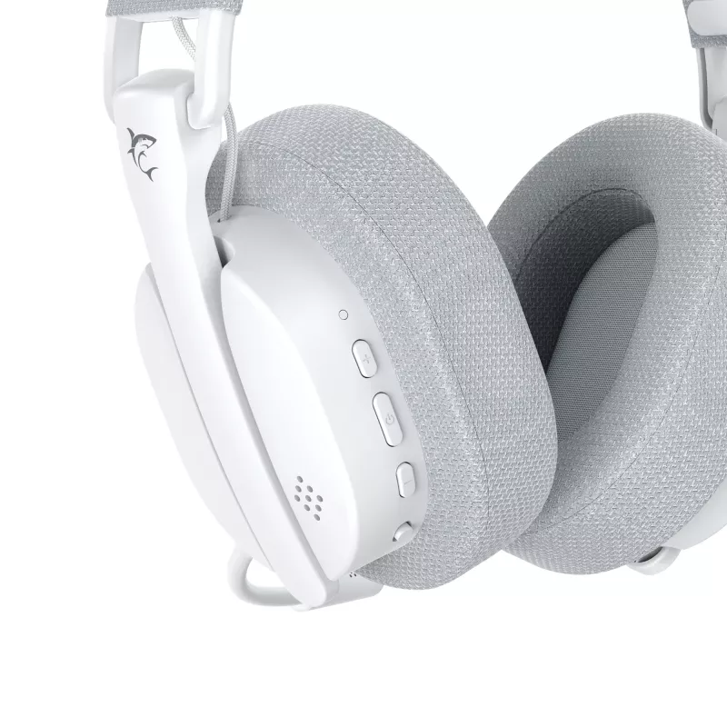 Ausinės White Shark WGH-2444 Firecrest baltos