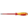Knipex VDE plyšinis atsuktuvas, antgalio plotis 4 mm, ilgis 100 mm, DIN EN 60900 (98 20 40)