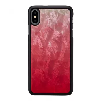 Dėklas „iKins“ iPhone XS Max – rožinis ežeras su juodais akcentais