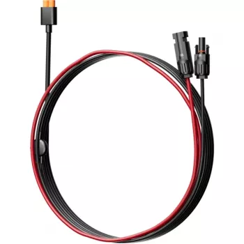 Laidas EcoFlow LMC4-XT60I-2.5M saulės baterijoms, XT60i jungtis, 2,5 m, juoda/raudona