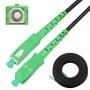 Extralink Patchcord SC/APC-SC/APC Round drop Vienmodis Simplex G.657A2 70m