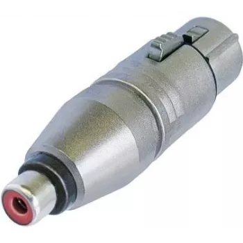 Neutrik NA2FPMF - Garso adapteris - XLR3 (M) į RCA (M)