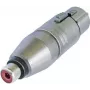 Neutrik NA2FPMF - Garso adapteris - XLR3 (M) į RCA (M)