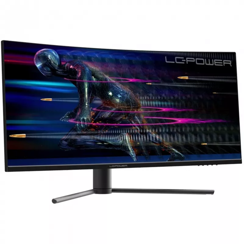 LC-Power LC-M34-UWQHD-165-C 86,4 cm (34 colių) UltraWide Quad HD monitorius, juodai raudonas